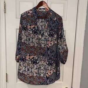 Floral Print Women's Top